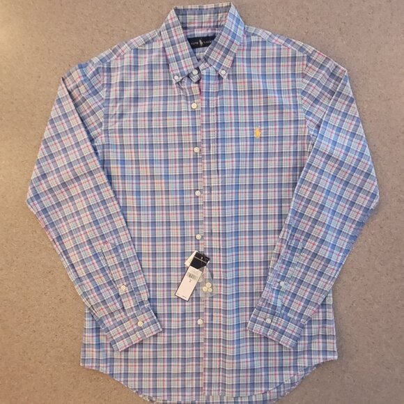 Ralph Lauren Mens Small Button Down - Picture 1 of 10
